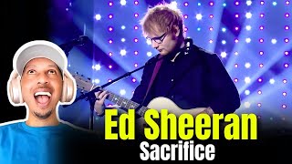 ZuluModo Reacts to Ed Sheeran and James Blunt  Sacrifice Elton John Cover REACTION [upl. by Uno]