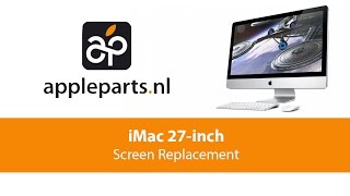 Apple Parts  iMac 27inch A1419 Screen Replacement [upl. by Lleon]