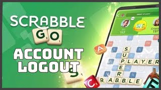 How to Logout Scrabble Go Account 2023 Scrabble Go Sign Out [upl. by Aimas347]