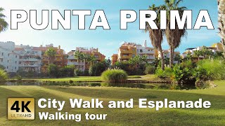 Punta Prima Torrevieja Orihuela Costa Spain  Walking tour 4k 60 fps [upl. by Klaus]