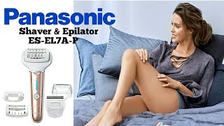 Shave amp Epilator  Panasonic ESEL7AP [upl. by Aihselef590]