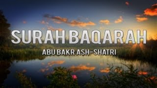 Abu Bakr AshShatri  Surah Baqarah 284286 [upl. by Gnidleif443]