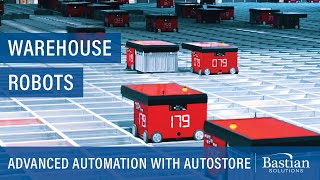 Advanced Automation with AutoStore Warehouse Robots [upl. by Dulcia]