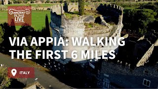 Walking Ancient Romes via Appia Antica [upl. by Fabio]