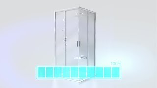 Blix shower enclosures and shower doors [upl. by Dhumma]