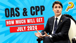 How Much Will OAS and CPP Increase In 2024  Schedule Dates Update Canada Seniors [upl. by Clem]