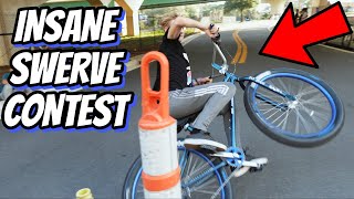 CRAZY SWERVE CONTEST AT ORLANDO RIDEOUT crashed bad [upl. by Rosabella]