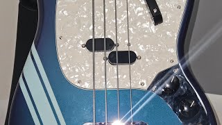 Dixieland Delight  Fifths  96 BPM practice  Fender Vintera ii Mustang Bass [upl. by Thury794]