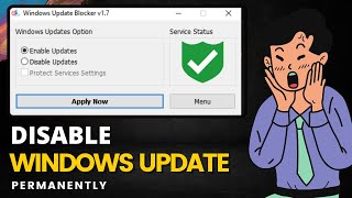 Disable Windows Update Permanently on Windows 10 amp 11  In 1 Minute [upl. by Nyllaf578]