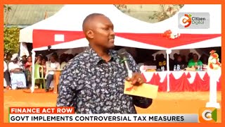 MP for Kathiani Robert Mbui slams the government for disobeying court orders on controversial tax me [upl. by Akemat381]