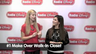 Caroline Sunshine and quotTinkaquot 2012 Resolutions on Radio Disney [upl. by Carr]