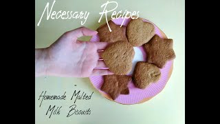 Homemade Malted Milk Biscuits [upl. by Bixby]