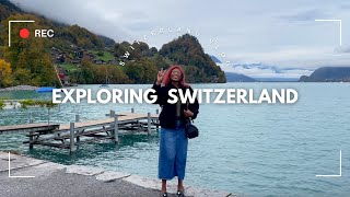 Solo Travel  Switzerland  Exploring Iseltwald  Lake Brienz  visiting Crash Landing on You Pier [upl. by Yrrol]