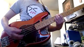 The Strokes  Reptilia Bass Cover [upl. by Urina]