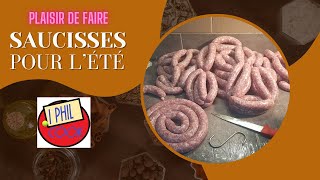 comment faire des saucisses maison [upl. by Mayce128]