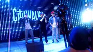 4Count Performing quotSnapbackquot City Walk [upl. by Loram814]