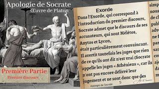 PLATON  APOLOGIE DE SOCRATE LIVRE AUDIO [upl. by Woehick]