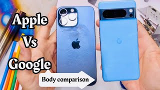 iPhone 15 Pro vs Google Pixel 8 Pro [upl. by Beshore332]