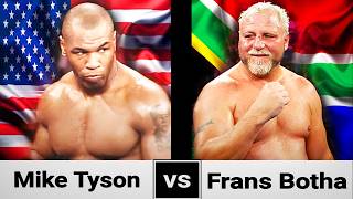 Mike Tyson USA vs Frans Botha South Africa  KNOCKOUT Boxing Fight Highlights HD [upl. by Nyrehtak]