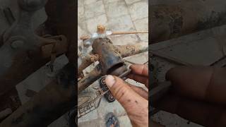 Cycle bottom bracket thread problem  bottom bracket thread Repair shorts youtubeshorts bottom [upl. by Mitran]