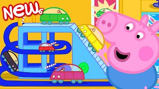 Peppa Pig Tales 🚗 George Loves The Toy Car Park 🅿️ Peppa Pig Episodes [upl. by Ezar282]