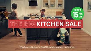 Homebase  The Big Kitchen Sale  Half price units PLUS an extra 15 percent off [upl. by Dat]