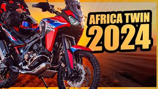 NOVA HONDA CRF 1100 AFRICA TWIN 2024 A ÚNICA MOTO BIG TRAIL AUTOMÁTICA DO MUNDO [upl. by Zul]