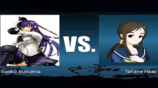 MUGEN Seako Busujima vs Hibiki Takane Remake [upl. by Danialah]