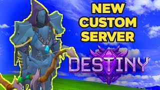 BRAND NEW CUSTOM RSPS LAUNCHED Destiny RSPS [upl. by Aloivaf190]