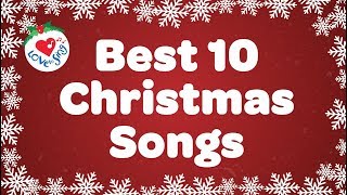 Christmas Music Playlist  Best 10 Christmas Songs amp Carols 🎄 [upl. by Annalla]