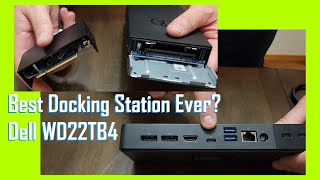 Best Docking Station Ever Dell WD22TB4 Unboxing Setup amp Review [upl. by Newman957]