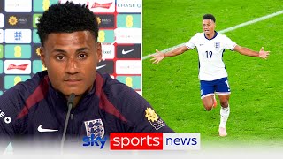 Ollie Watkins discusses his goal and looks ahead to Euro 2024 final against Spain [upl. by Geralda517]