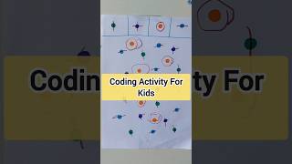 Coding activity for Kids  Fun Color Dot and Symbol Activity kidscoding codingforkids [upl. by Nawak]