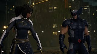 Marvels Midnight Suns  The Hunter meets Wolverine  Sabretooth Boss Fight with XForce suit [upl. by Eatnuahs]