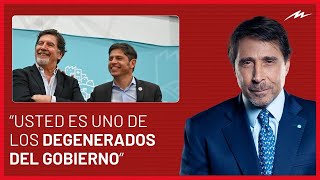 “Usted es uno de los degenerados del Gobierno de Bs As” el tenso cruce entre Feinmann y Sileoni [upl. by Hudis827]