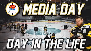 Media Day In Swedish Hockeytvåan  Kiruna AIF [upl. by Hackett835]