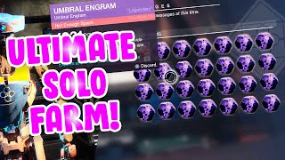 NEW Best Solo Umbral Engram amp Altered Element Farm  Destiny 2 Season of Arrivals [upl. by Attenyt]