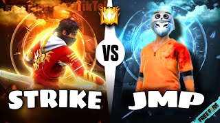 JMP VS STRIKE  PHONE 📲 VS PHONE 📲  1 VS 1 Insane match 70 🤯 Must Watch ☠️ [upl. by Edaj]