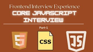 Freshers Frontend Interview Mock  HTML CSS and JavaScript  Interview Experience [upl. by Mellitz663]