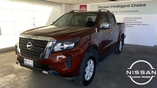 NISSAN FRONTIER LE STD 2021 NARANJA COBRIZO\\SEMINUEVOS NISSAN LOMAS VERDES [upl. by Llemart]