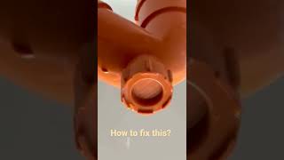 How to fix leaks on your pvc trapPioneer MaybirdBax Elastoseal [upl. by Lednahc]