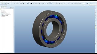 SKF 6002 bearing ProE [upl. by Lewert]