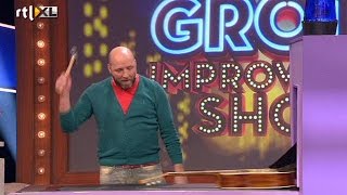 De man met de hamer  DE GROTE IMPROVISATIESHOW [upl. by Harutak]