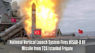 Finally Türkiye Launches the First National Vertical Rocket System on a Warship [upl. by Redle]