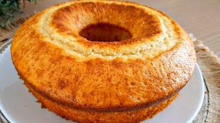 Easy and super fluffy cake recipe with few ingredients [upl. by Sternberg412]