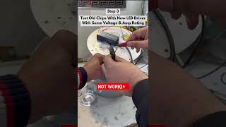 Heavy Duty 150W LED Flood Light Repair  How To Change COB Chip Fast amp Right Way ✌🏻 [upl. by Colville]