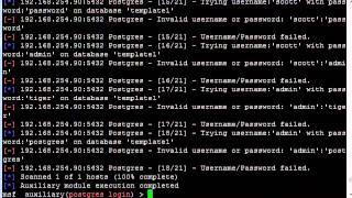 Explorando Vulnerabilidade do Postgres com Metasploit [upl. by Yeung587]