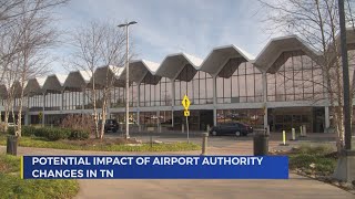 TriCities Airport leaders watching airport conflict in Nashville [upl. by Armbruster658]