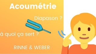 Tests de Rinne et de Weber  Acoumétrie  Cours ORL  Revisimed [upl. by Leuname]