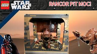 Building A Custom Rancor Pit For My Jabbas Palace MOC [upl. by Eiba]